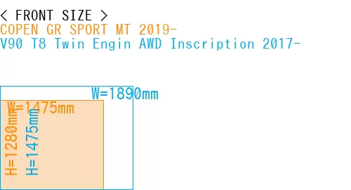 #COPEN GR SPORT MT 2019- + V90 T8 Twin Engin AWD Inscription 2017-